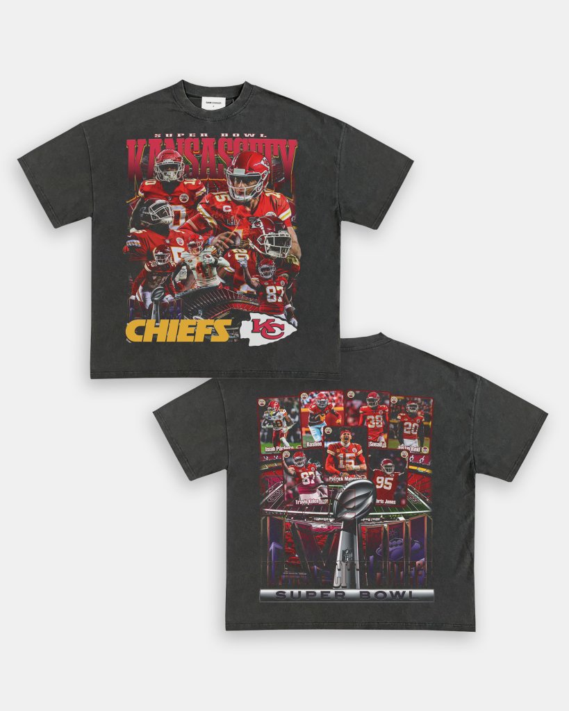 KC CHIEFS - SB LVIII TEE - [DS] - WINS™ GAME CHANGERS TEE - WINS LA