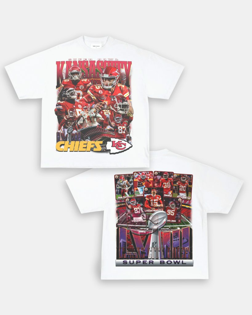 KC CHIEFS - SB LVIII TEE - [DS] - WINS™ GAME CHANGERS TEE - WINS LA