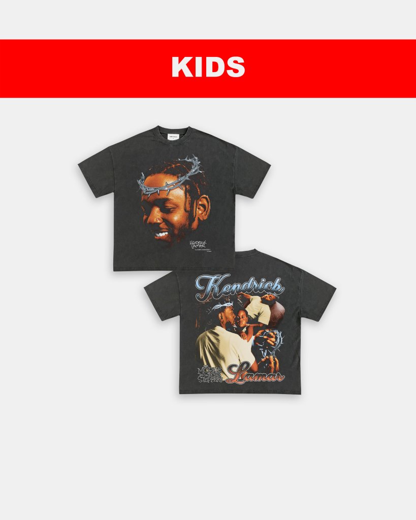 KENDRICK LAMAR - KIDS TEE - [DS] - WINS™ GAME CHANGERS TEE - WINS LA