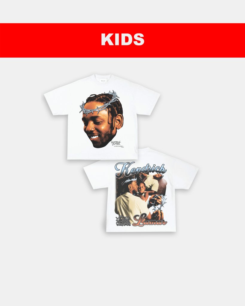 KENDRICK LAMAR - KIDS TEE - [DS] - WINS™ GAME CHANGERS TEE - WINS LA