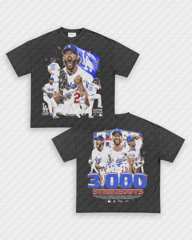 KERSHAW 3000 K TEE - [DS] - WINS™ GAME CHANGERS TEE - WINS LA
