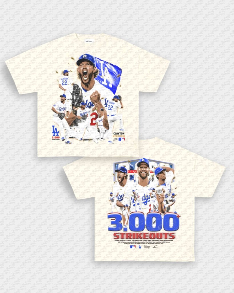 KERSHAW 3000 K TEE - [DS] - WINS™ GAME CHANGERS TEE - WINS LA
