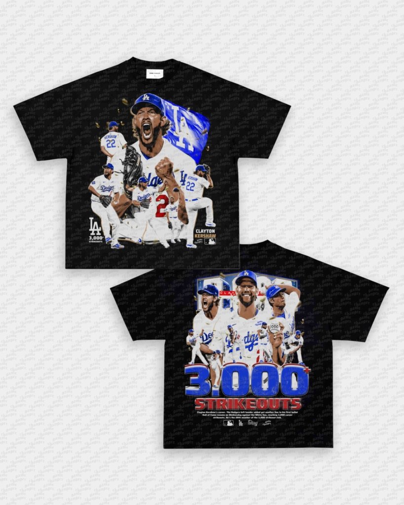 KERSHAW 3000 K TEE - [DS] - WINS™ GAME CHANGERS TEE - WINS LA