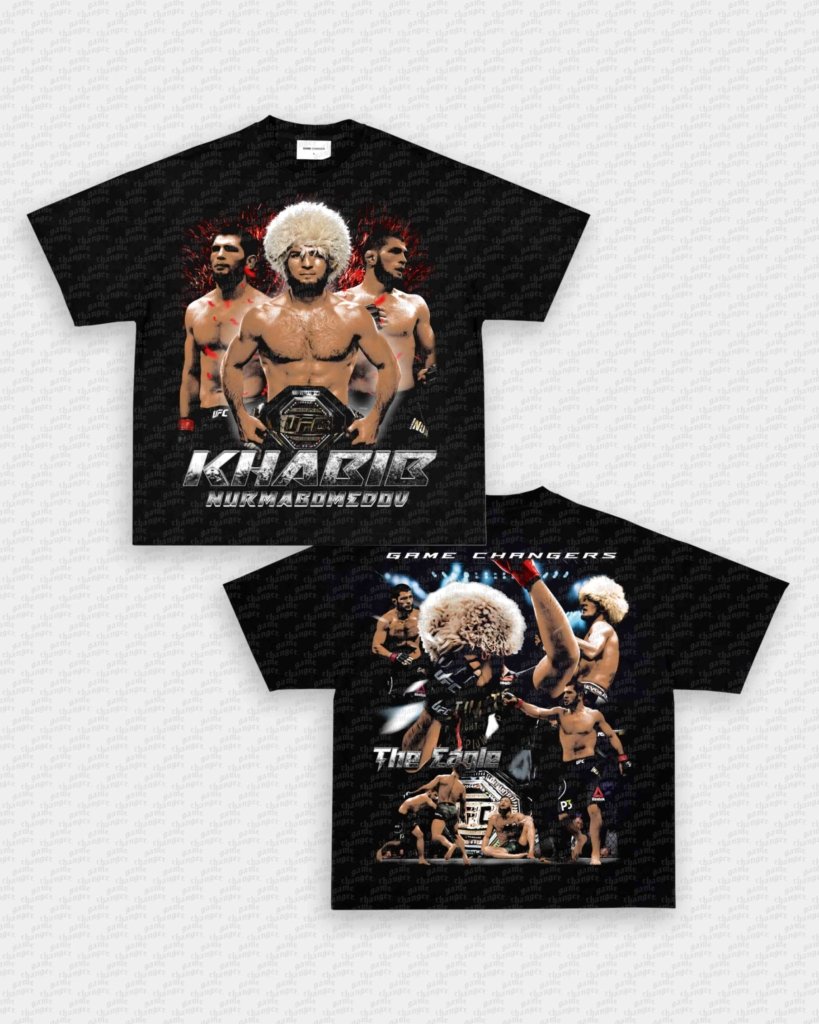 KHABIB NURMAGOMEDOV V2 TEE - [DS] - WINS™ GAME CHANGERS TEE - WINS LA