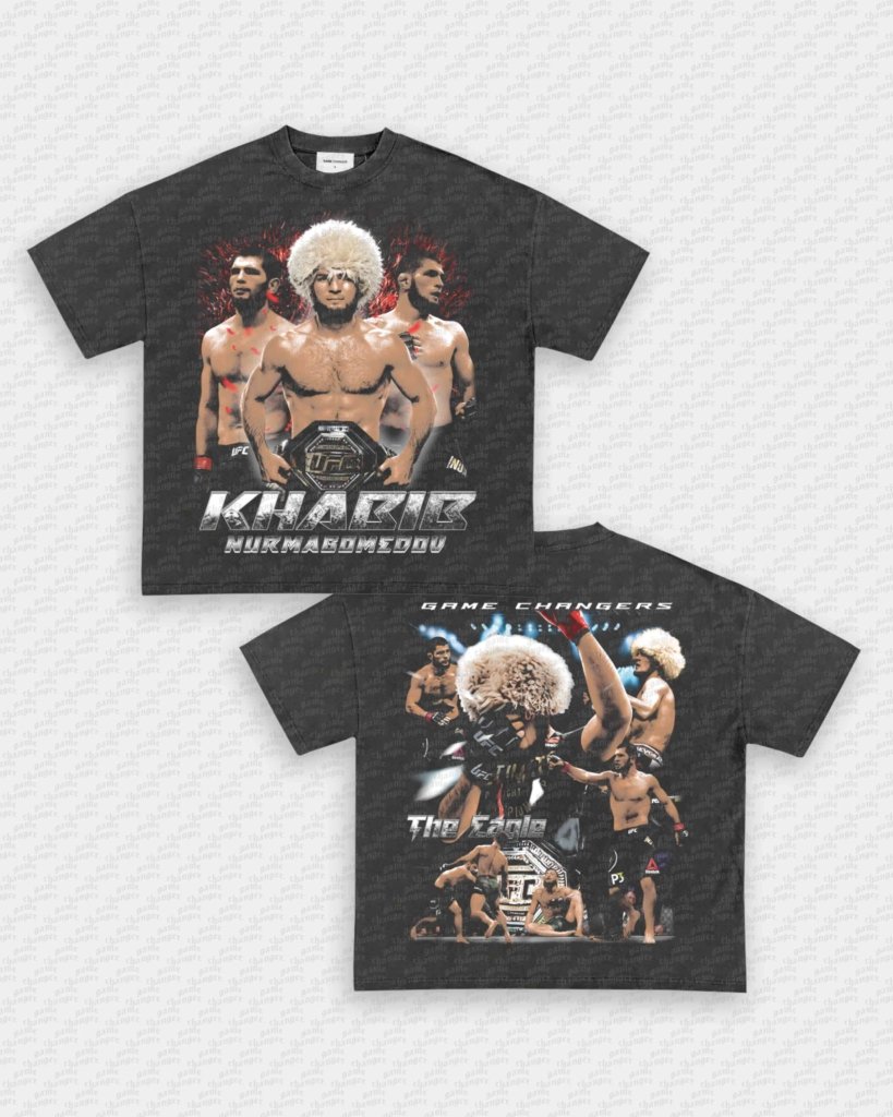 KHABIB NURMAGOMEDOV V2 TEE - [DS] - WINS™ GAME CHANGERS TEE - WINS LA