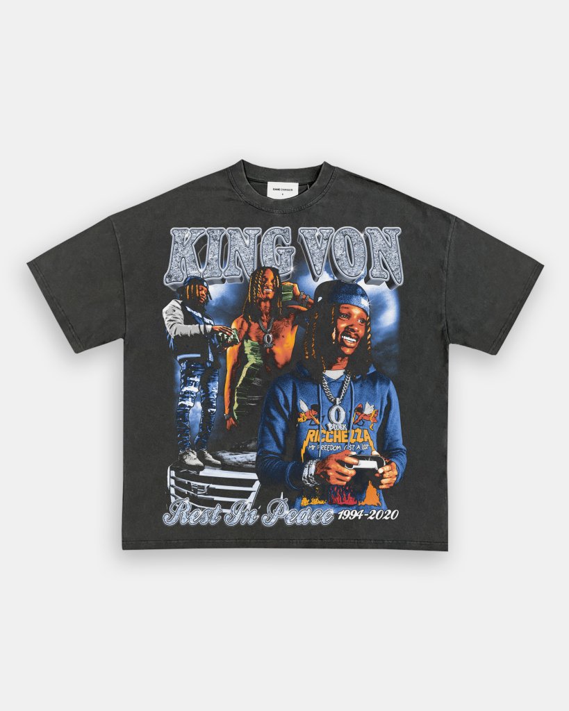 KING VON 2 TEE - WINS™ GAME CHANGERS TEE - WINS LA