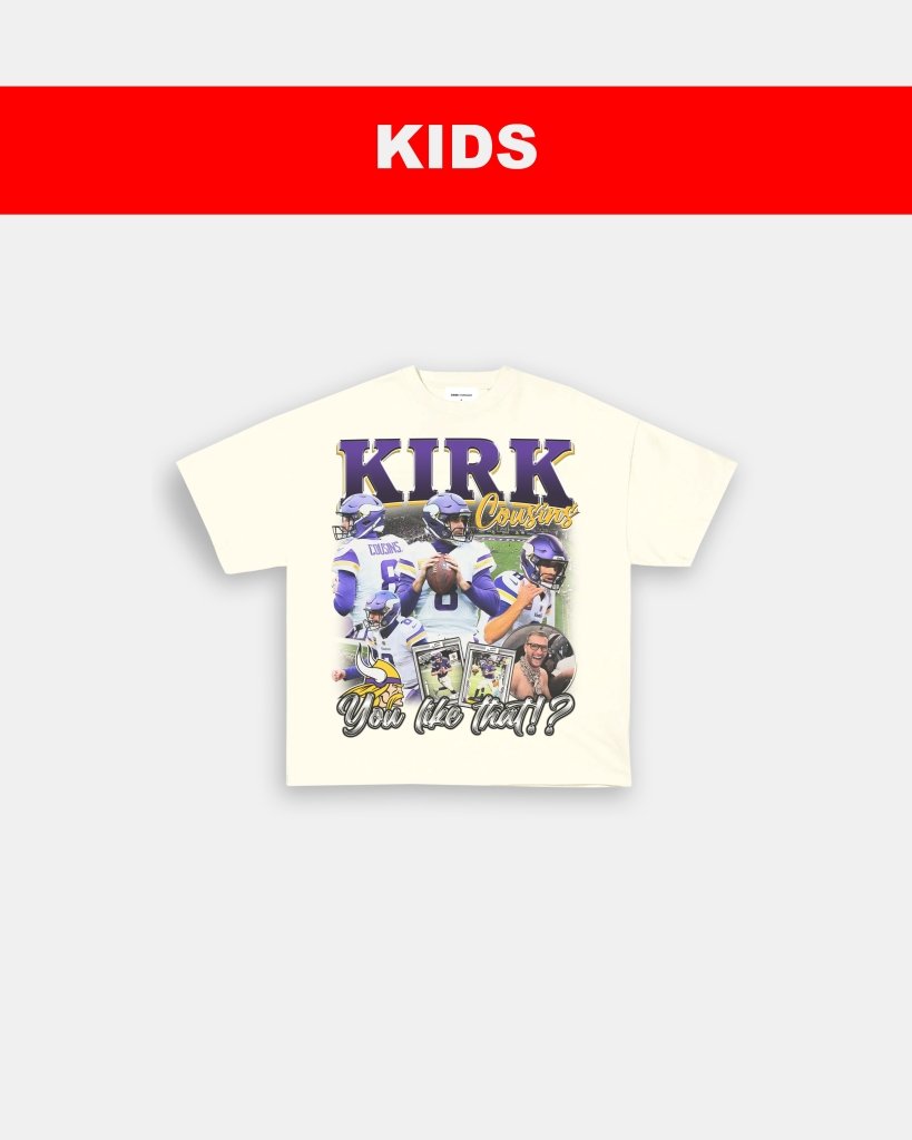 KIRK COUSINS - KIDS TEE - WINS™ GAME CHANGERS TEE - WINS LA