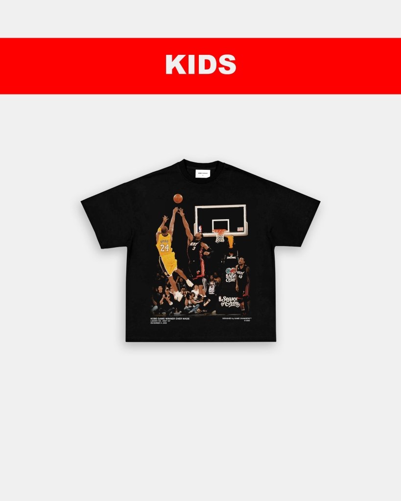 KOBE OVER WADE - KIDS TEE - WINS™ GAME CHANGERS TEE - WINS LA