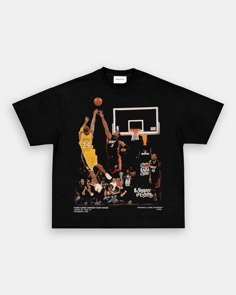 KOBE OVER WADE TEE - WINS™ GAME CHANGERS TEE - WINS LA