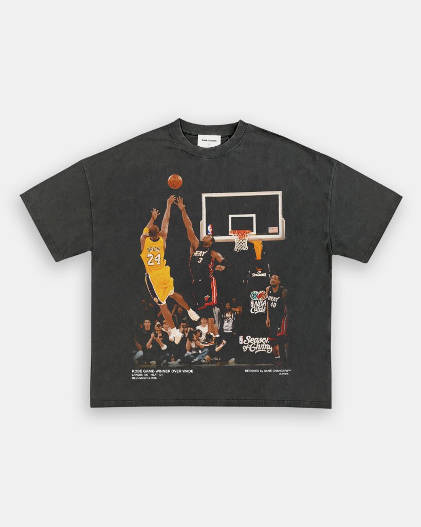 KOBE OVER WADE TEE - WINS™ GAME CHANGERS TEE - WINS LA