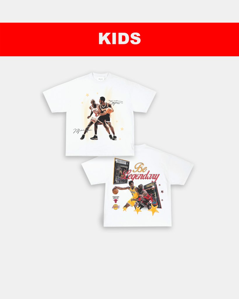 KOBE VS MJ - KIDS TEE - [DS] - WINS™ GAME CHANGERS TEE - WINS LA