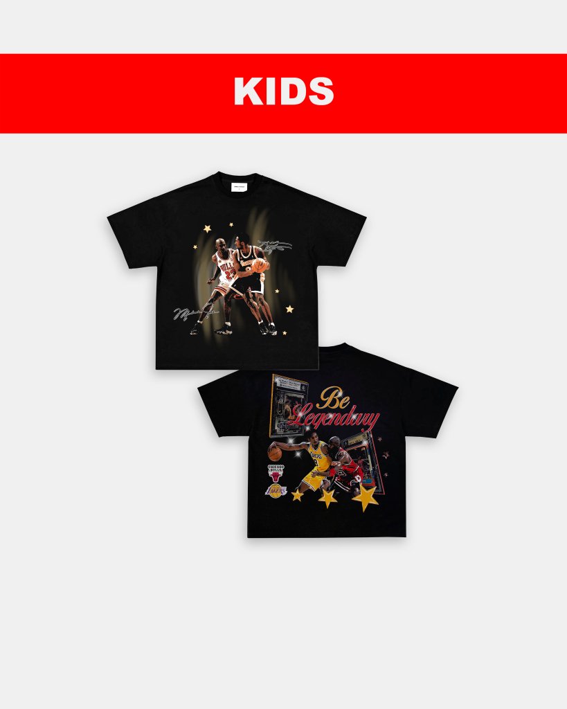 KOBE VS MJ - KIDS TEE - [DS] - WINS™ GAME CHANGERS TEE - WINS LA