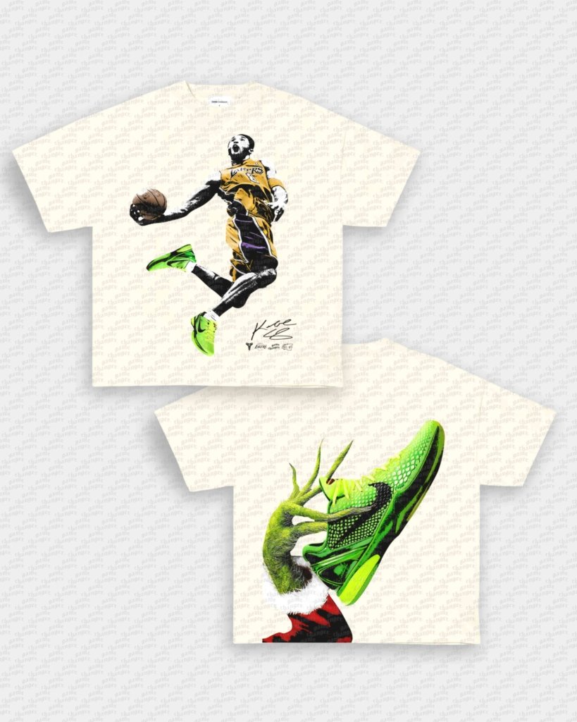 KOBE X GRINCH BP TEE - [DS] - WINS™ GAME CHANGERS TEE - WINS LA