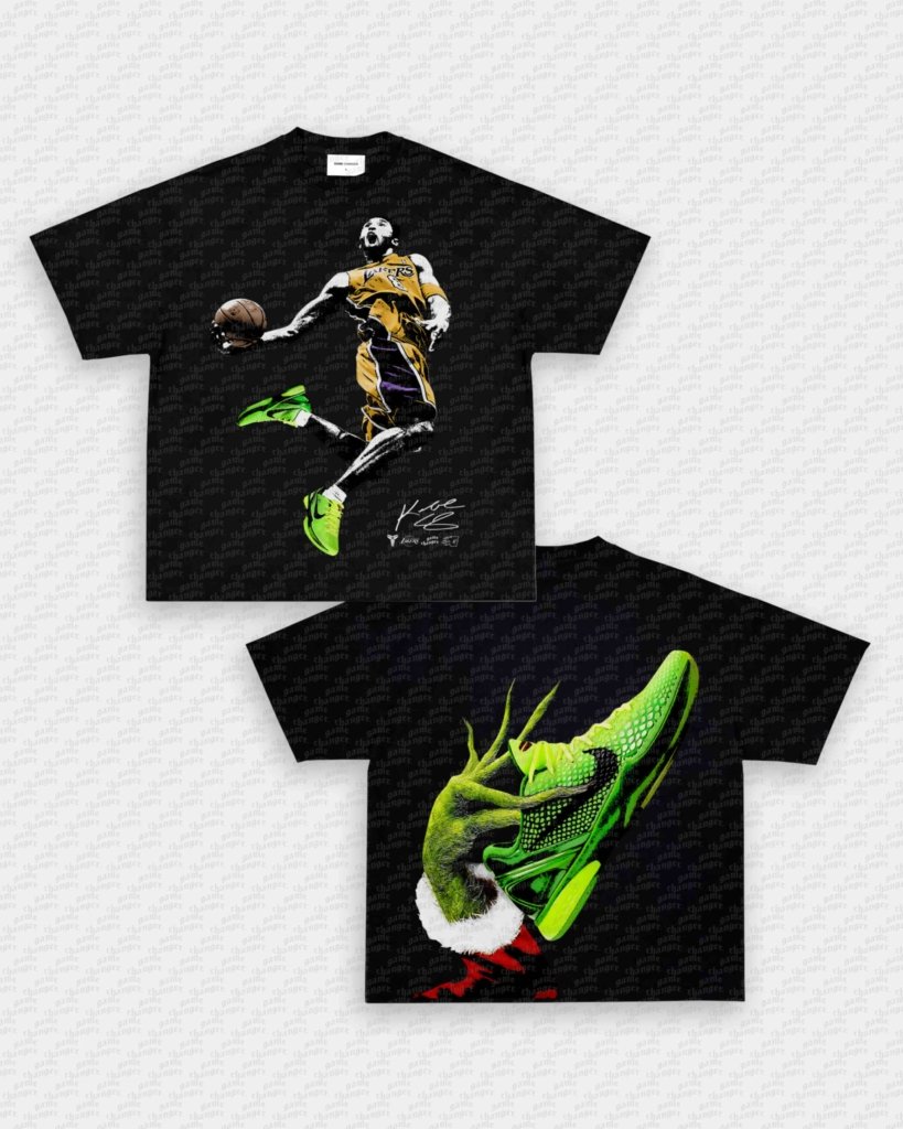 KOBE X GRINCH BP TEE - [DS] - WINS™ GAME CHANGERS TEE - WINS LA