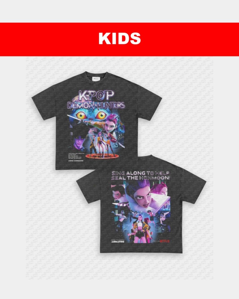 KPOP DEMON HUNTERS - KIDS TEE - [DS] - WINS™ GAME CHANGERS TEE - WINS LA