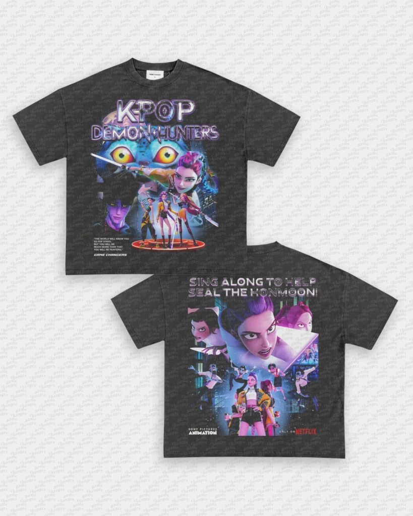 KPOP DEMON HUNTERS TEE - [DS] - WINS™ GAME CHANGERS TEE - WINS LA