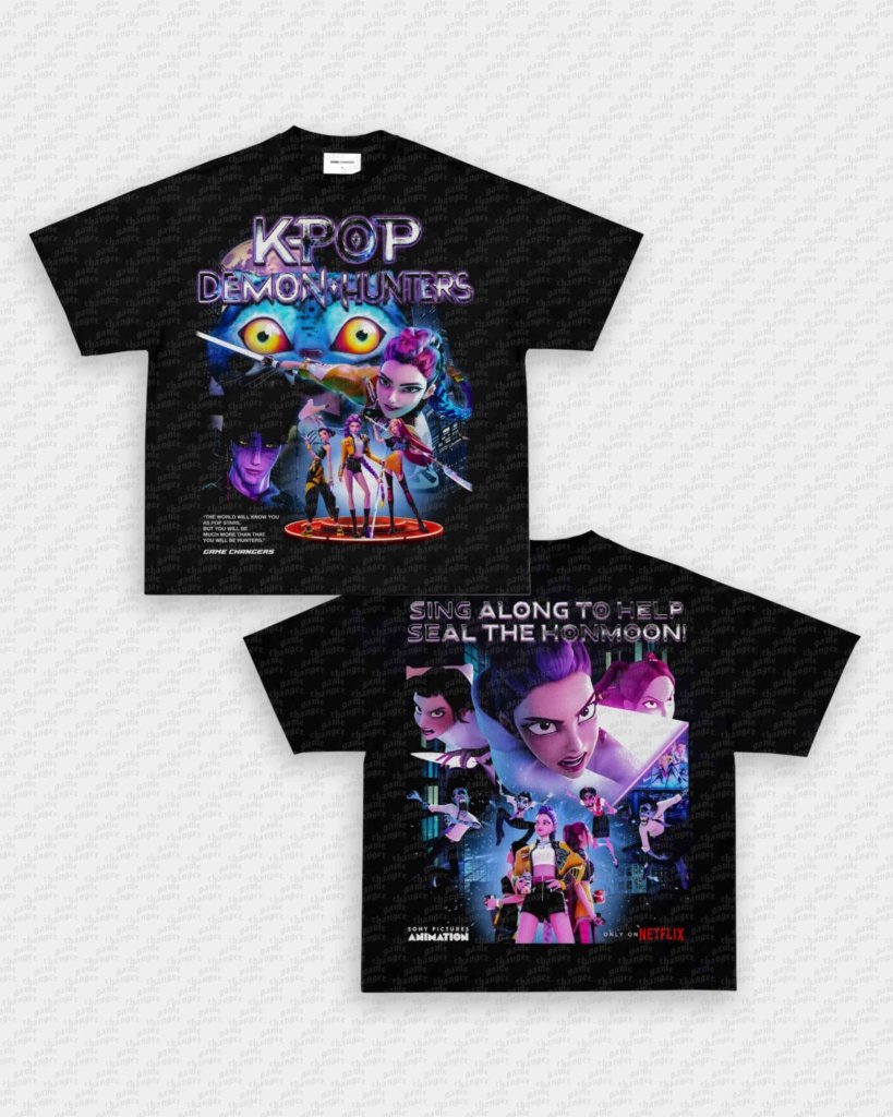 KPOP DEMON HUNTERS TEE - [DS] - WINS™ GAME CHANGERS TEE - WINS LA