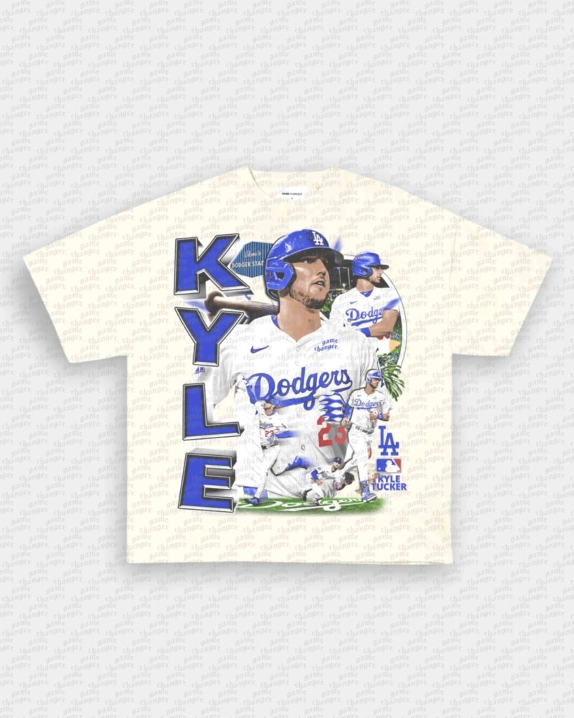 KYLE TUCKER - DODGERS TEE - WINS™ GAME CHANGERS TEE - WINS LA