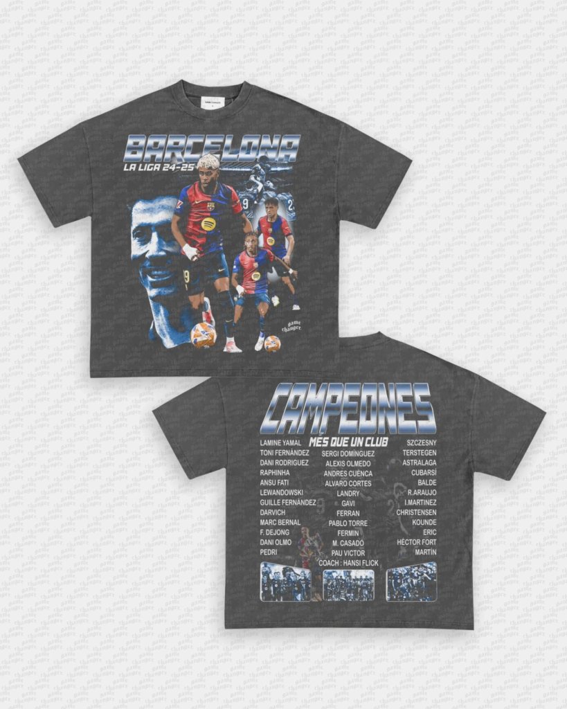 LA LIGA CAMPEONES 24 - 25 TEE - [DS] - WINS™ GAME CHANGERS TEE - WINS LA