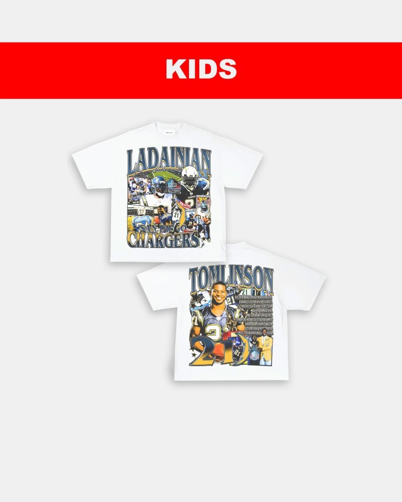 LADAINIAN TOMLINSON 2 DS - KIDS TEE [DS] - WINS™ GAME CHANGERS TEE - WINS LA