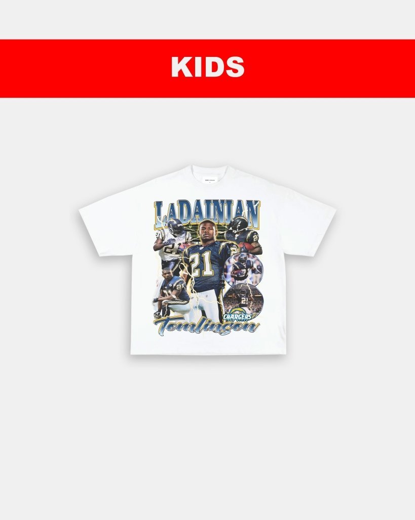 LADAINIAN TOMLINSON - KIDS TEE - WINS™ GAME CHANGERS TEE - WINS LA