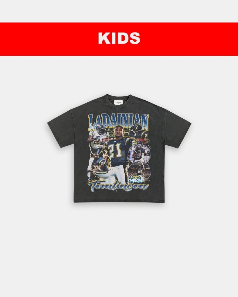 LADAINIAN TOMLINSON - KIDS TEE - WINS™ GAME CHANGERS TEE - WINS LA