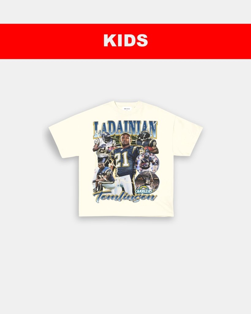 LADAINIAN TOMLINSON - KIDS TEE - WINS™ GAME CHANGERS TEE - WINS LA