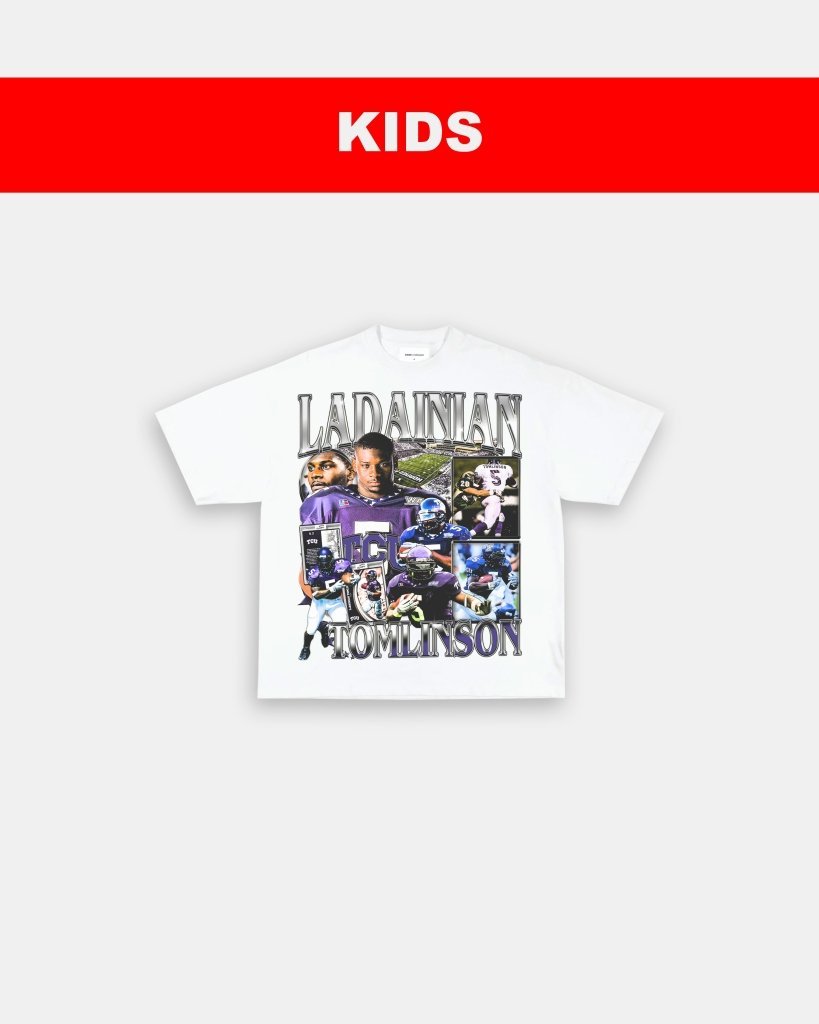 LADAINIAN TOMLINSON - TCU - KIDS TEE - WINS™ GAME CHANGERS TEE - WINS LA