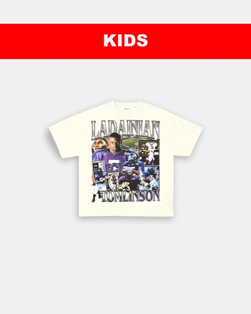 LADAINIAN TOMLINSON - TCU - KIDS TEE - WINS™ GAME CHANGERS TEE - WINS LA