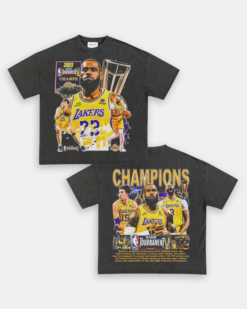 LAKERS IST CHAMPS TEE - [DS] - WINS™ GAME CHANGERS TEE - WINS LA