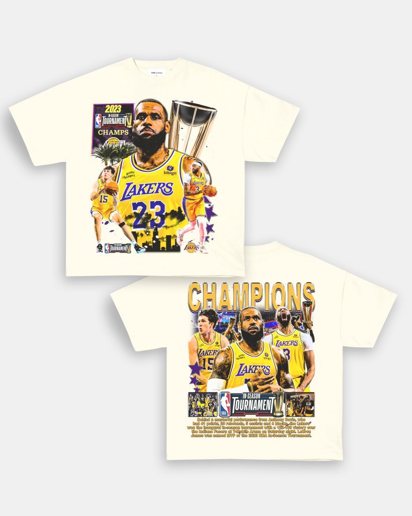 LAKERS IST CHAMPS TEE - [DS] - WINS™ GAME CHANGERS TEE - WINS LA