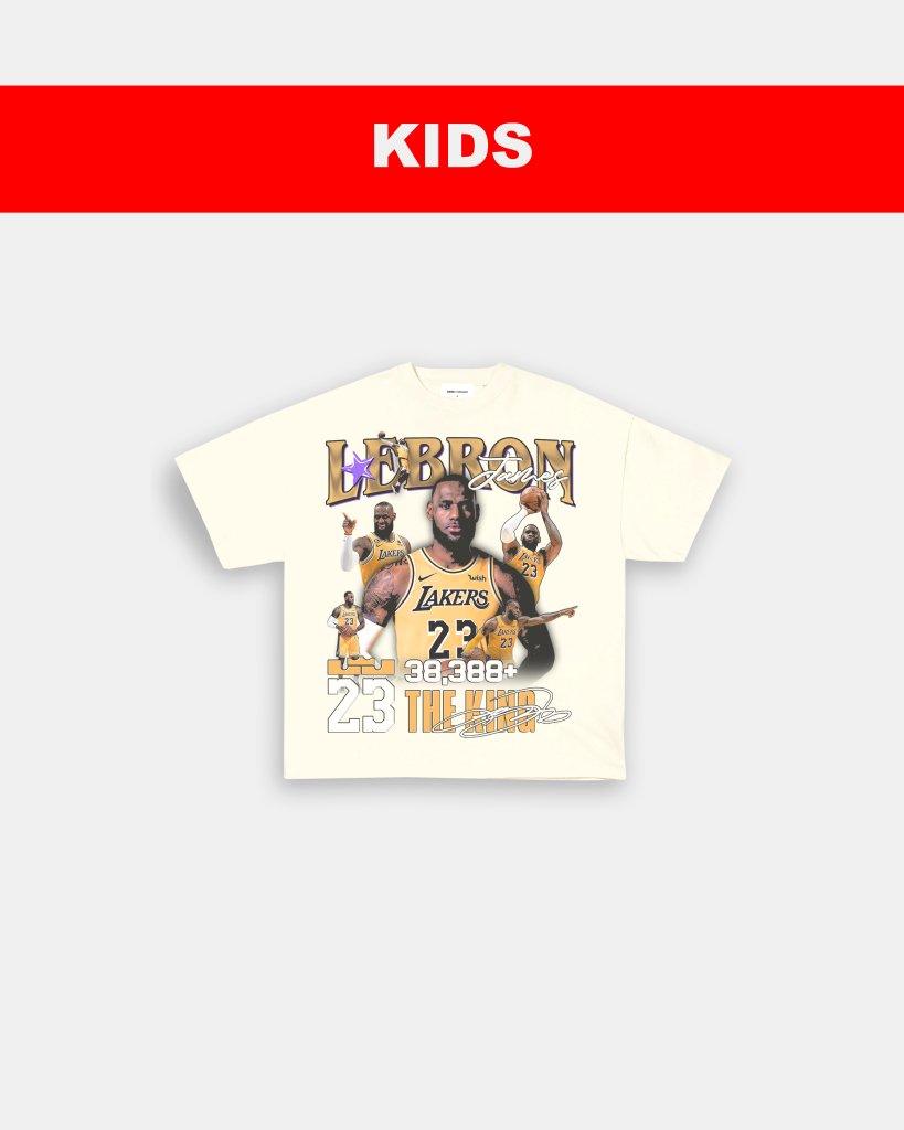 LAKERS LEBRON - KIDS TEE - WINS™ GAME CHANGERS TEE - WINS LA