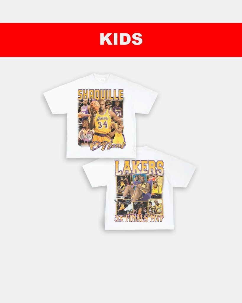 LAkERS SHAQ - KIDS TEE - [DS] - WINS™ GAME CHANGERS TEE - WINS LA