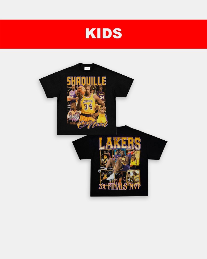 LAkERS SHAQ - KIDS TEE - [DS] - WINS™ GAME CHANGERS TEE - WINS LA