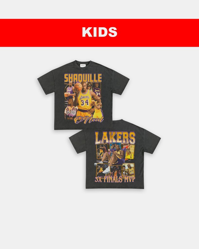 LAkERS SHAQ - KIDS TEE - [DS] - WINS™ GAME CHANGERS TEE - WINS LA