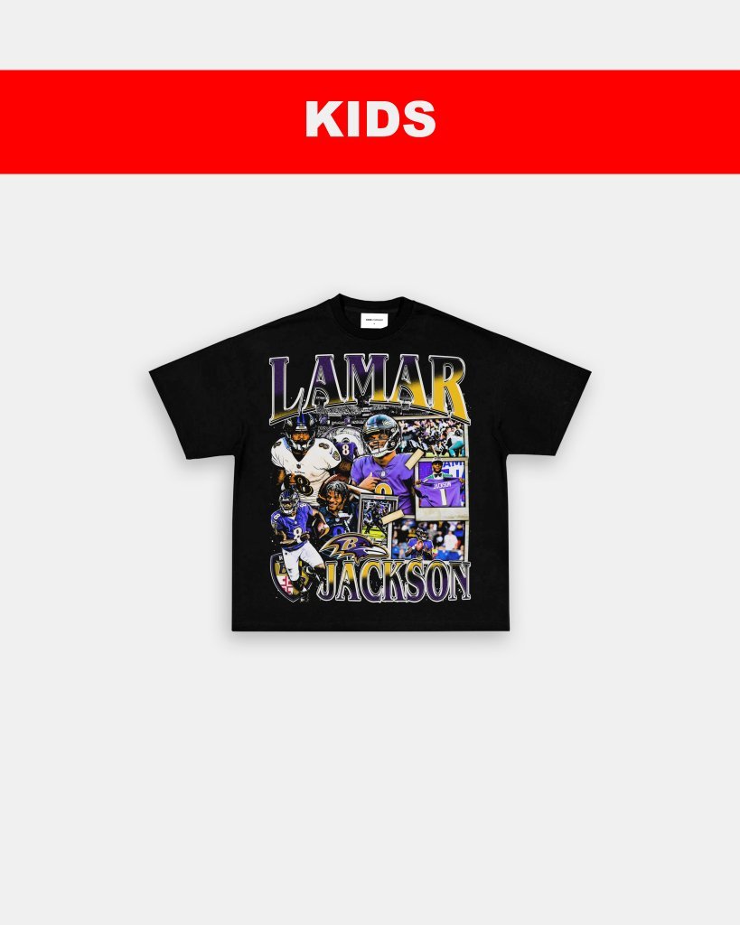 LAMAR JACKSON - KIDS TEE - WINS™ GAME CHANGERS TEE - WINS LA