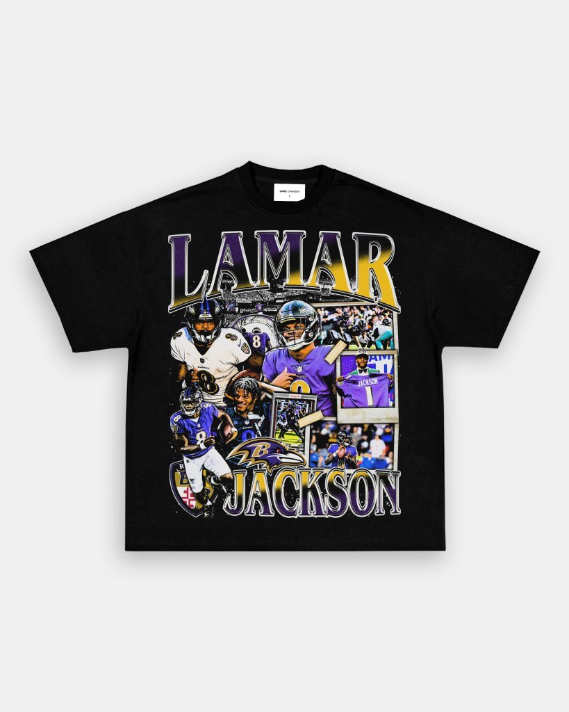 LAMAR JACKSON TEE - WINS™ GAME CHANGERS TEE - WINS LA