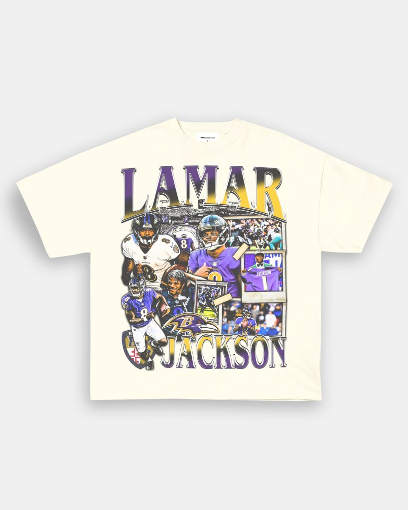 LAMAR JACKSON TEE - WINS™ GAME CHANGERS TEE - WINS LA