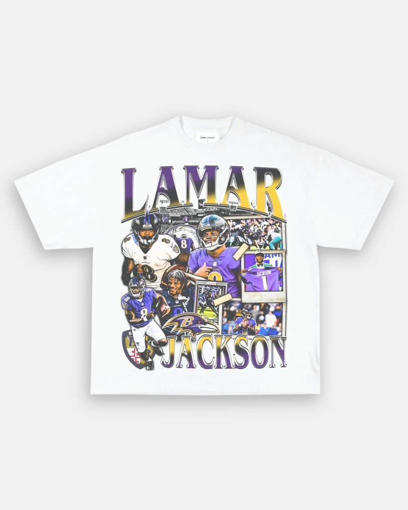 LAMAR JACKSON TEE - WINS™ GAME CHANGERS TEE - WINS LA