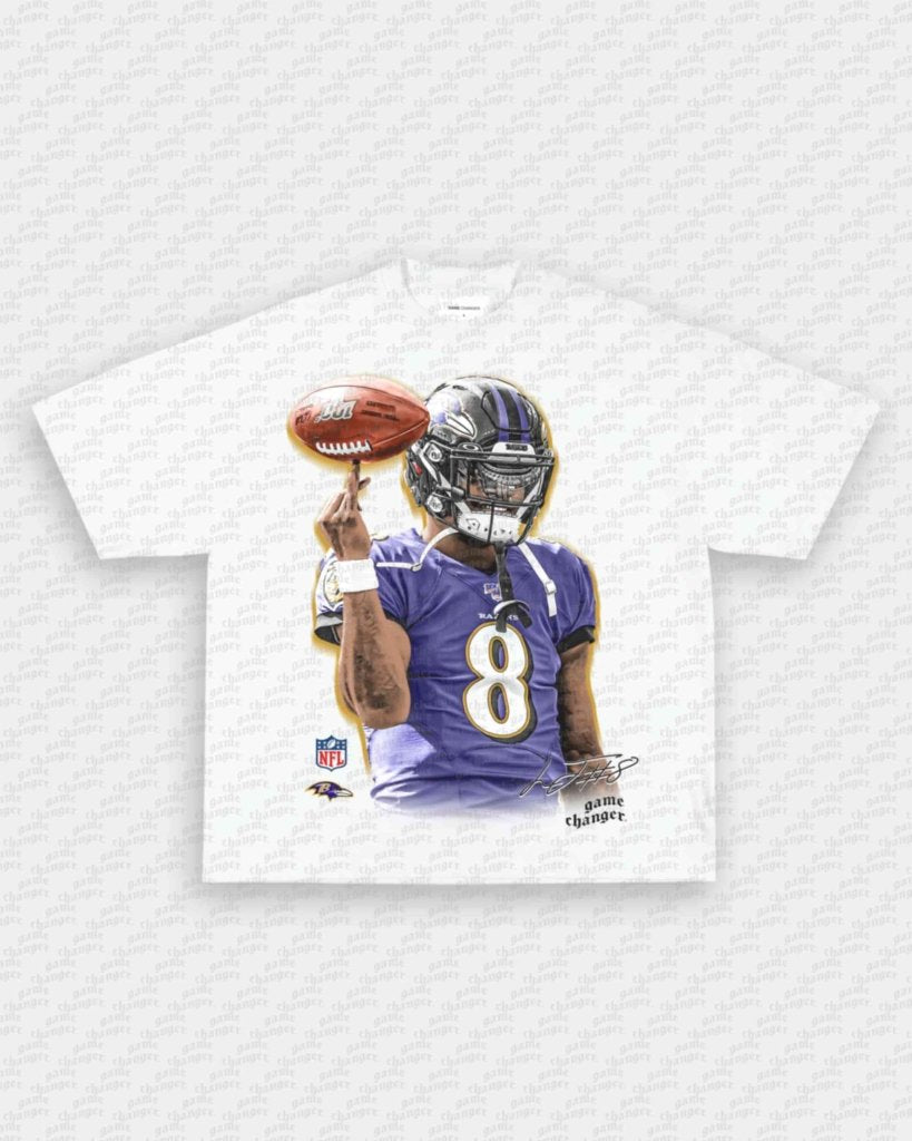 LAMAR JACKSON V3 TEE - WINS™ GAME CHANGERS TEE - WINS LA