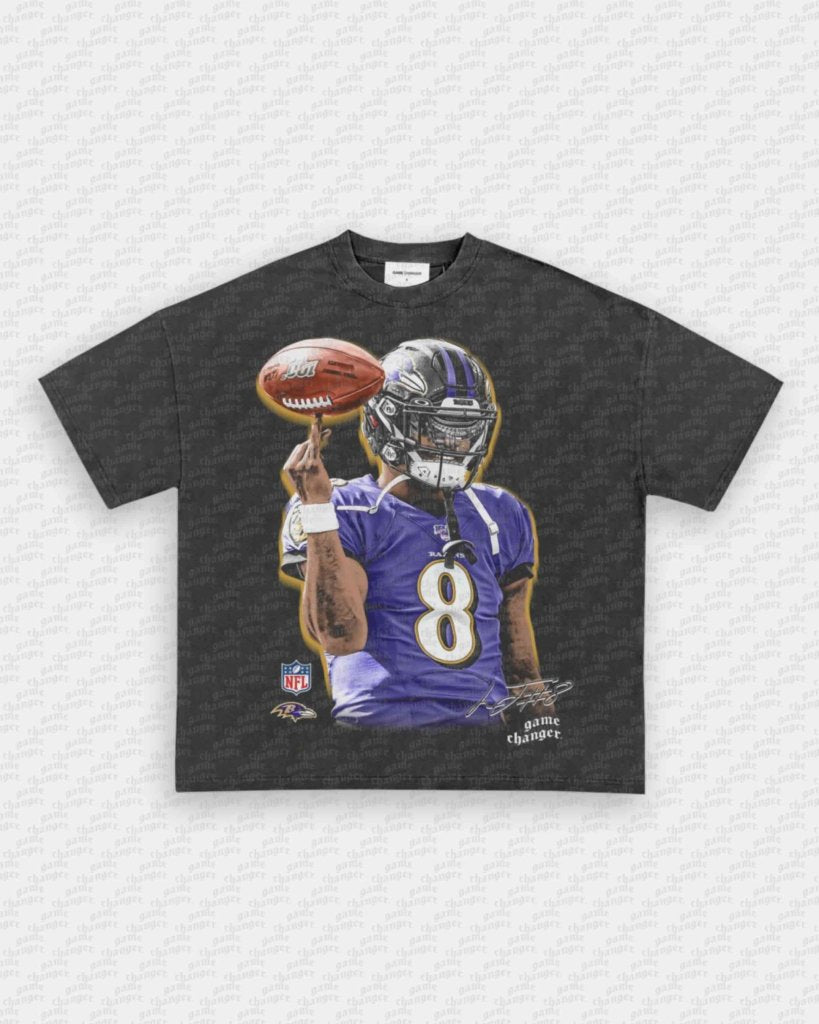 LAMAR JACKSON V3 TEE - WINS™ GAME CHANGERS TEE - WINS LA