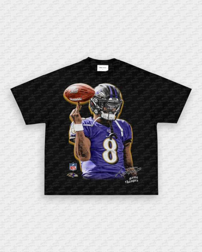 LAMAR JACKSON V3 TEE - WINS™ GAME CHANGERS TEE - WINS LA