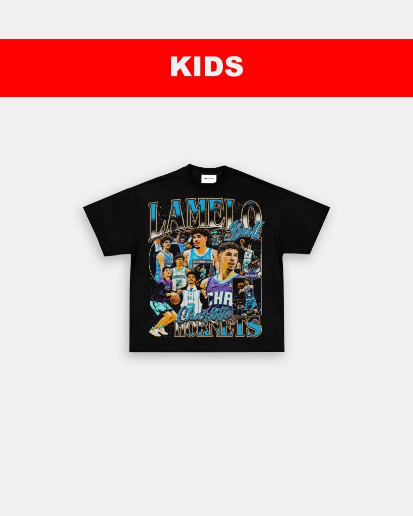 LAMELO BALL - KIDS TEE - WINS™ GAME CHANGERS TEE - WINS LA