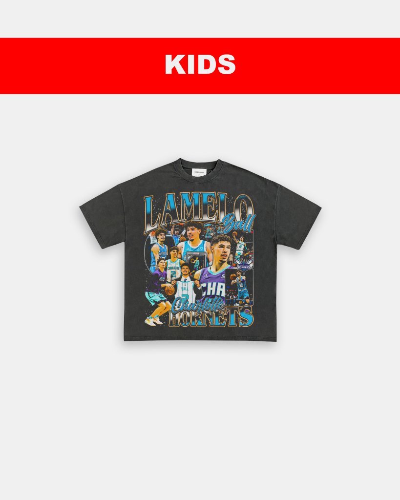 LAMELO BALL - KIDS TEE - WINS™ GAME CHANGERS TEE - WINS LA