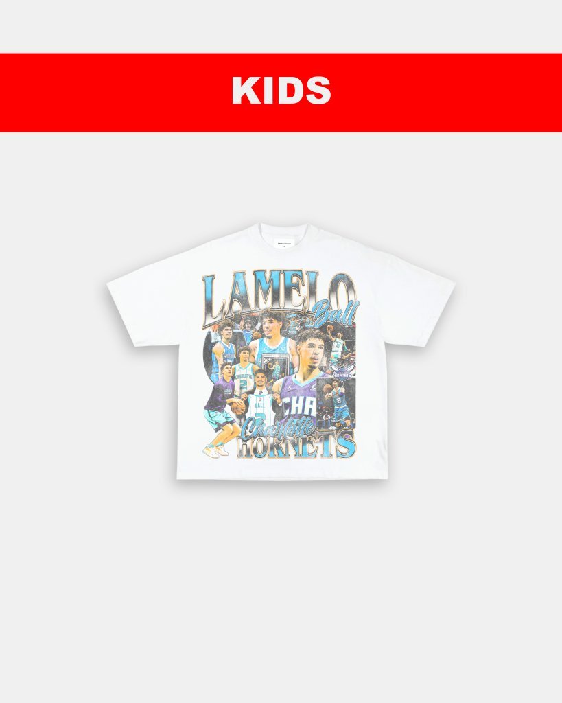 LAMELO BALL - KIDS TEE - WINS™ GAME CHANGERS TEE - WINS LA