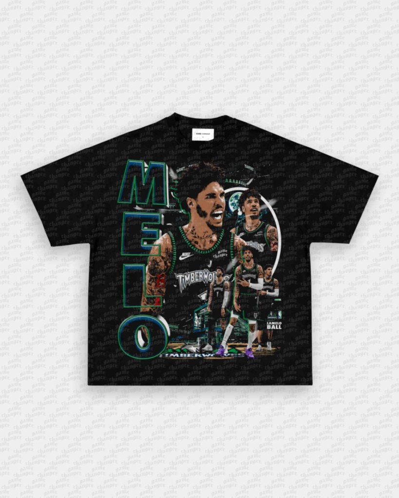 LAMELO BALL - WOLVES TEE - WINS™ GAME CHANGERS TEE - WINS LA