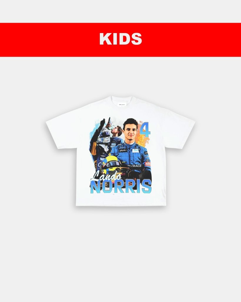 LANDO NORRIS - KIDS TEE - WINS™ GAME CHANGERS TEE - WINS LA