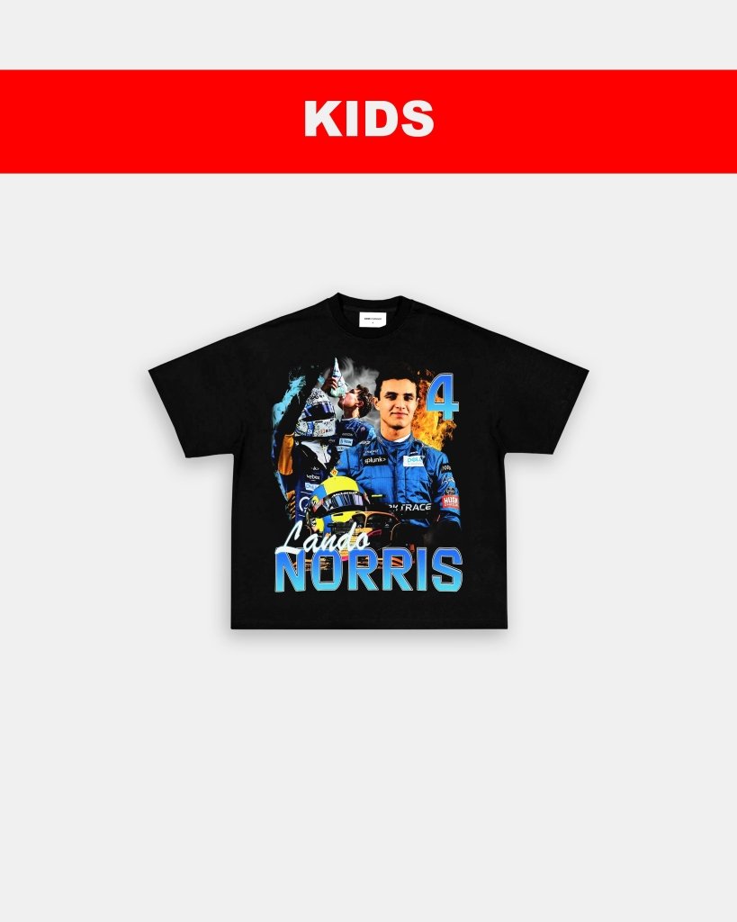 LANDO NORRIS - KIDS TEE - WINS™ GAME CHANGERS TEE - WINS LA