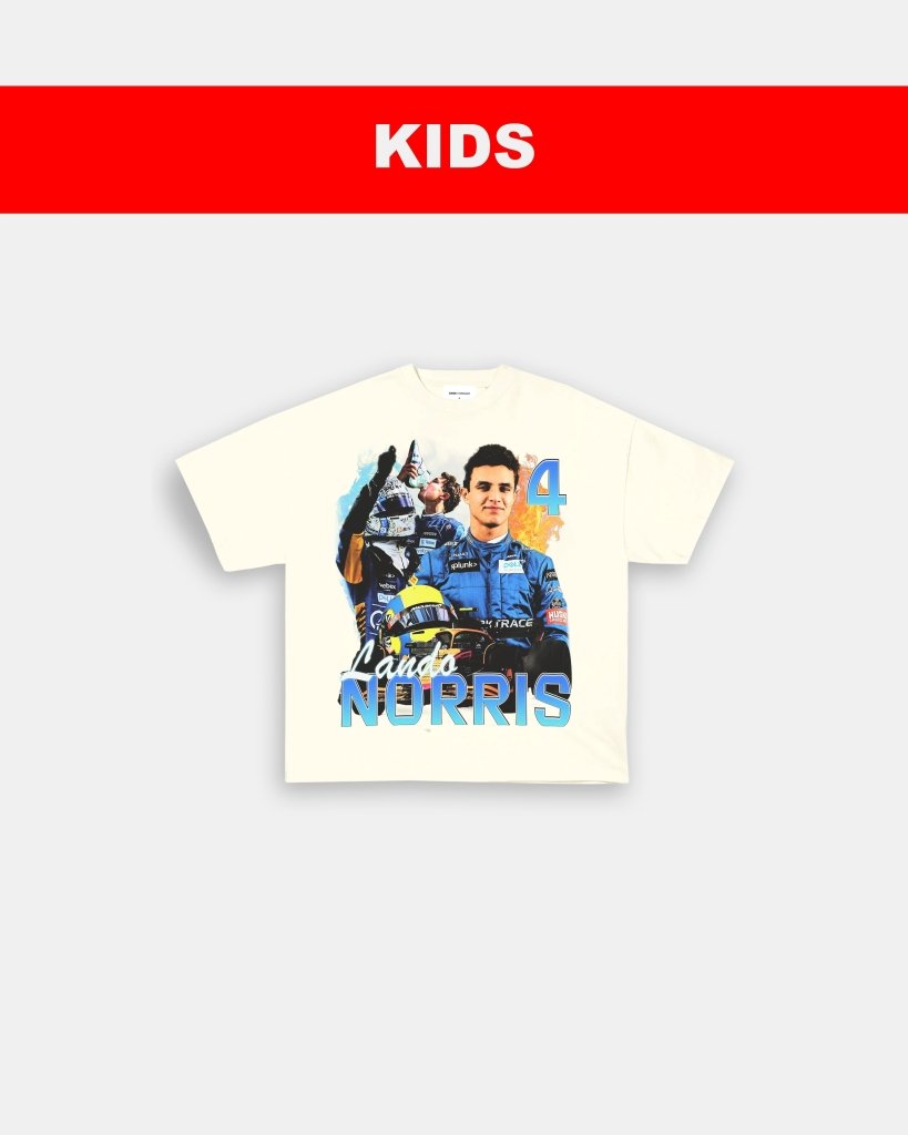 LANDO NORRIS - KIDS TEE - WINS™ GAME CHANGERS TEE - WINS LA