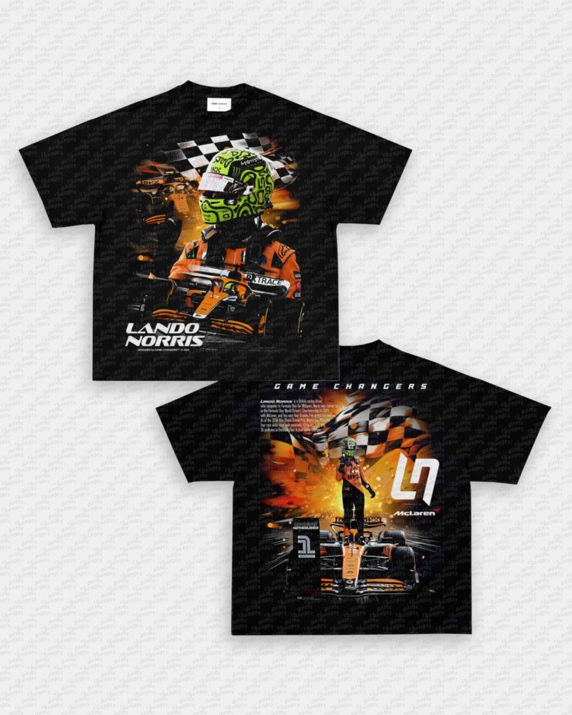 LANDO NORRIS V2 TEE - [DS] - WINS™ GAME CHANGERS TEE - WINS LA